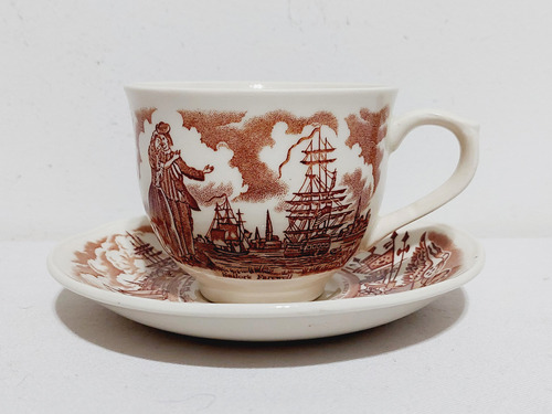 Taza Para Té De Loza Inglesa Alfred Meakin Fair Winds