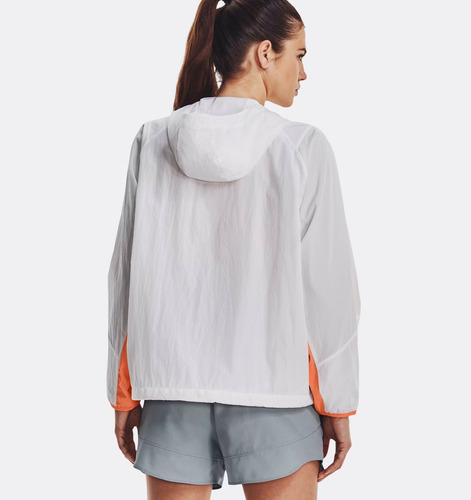 Campera Buzo Under Armour Rush Capucha Ripstop Deportes Moda