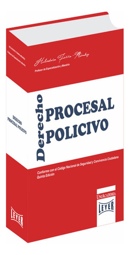 Derecho Procesal Policivo, De Heliodoro Fierro-méndez. Editorial Leyer, Tapa Dura, Edición 1 En Español, 2022
