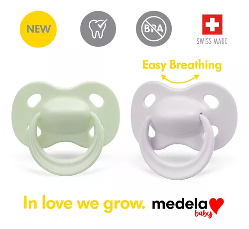  Medela Chupete pastel para bebé de 0 a 6 meses