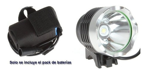 Pack De Baterías 18650 X 4 Para Linternas De Bicicleta 