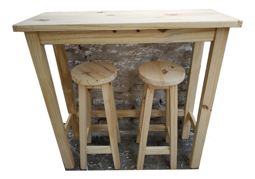 Mesa Desayunador Barra Bar Comedor Arrime Sin Pintar