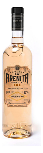 Paquete De 3 Tequila La Arenita Especial Oro 1 L