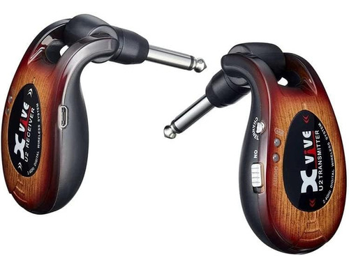 Xvive U2 Sistema Inalámbrico Para Guitarra 3 Tonos Sunburst 