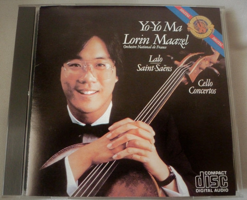 Lalo Saint Saens Cello Concertos Yo Yo Ma Maazel  Cd (r) 