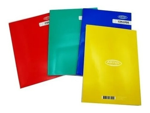 Pack De 5 Cuadernos College 7mm 100hjs Artel