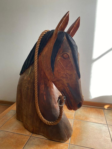 Caballo De Madera Rauli 