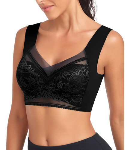 Bralette Push Up De Lencería Con Sujetador Deportivo Inalámb