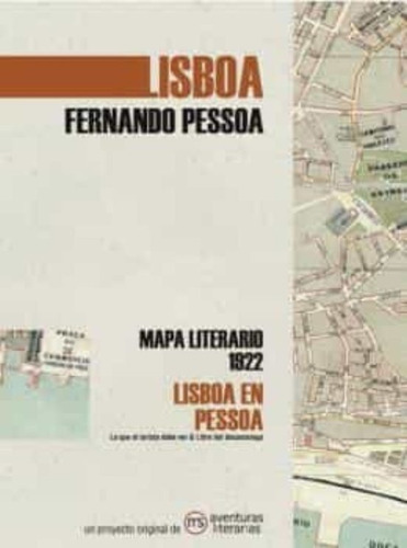 LISBOA FERNANDO PESSOA, de AUTOR. Editorial AVENTURAS LITERARIAS en español