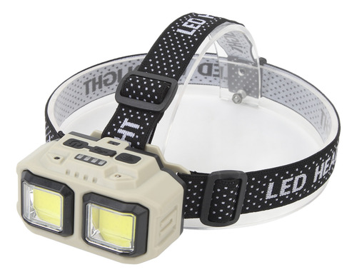 Faro Led Recargable Con Sensor De Movimiento, Carga Usb