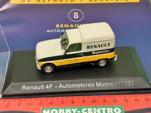   Inolvidables Servicio N° 8 Renault 4f Munro Est Acrilico