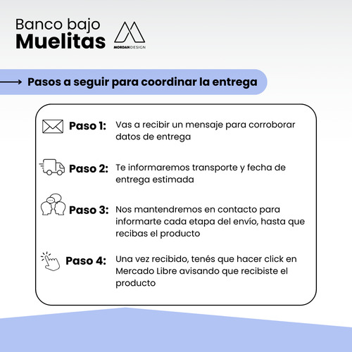Banco Bajo Muelita Mordan Design