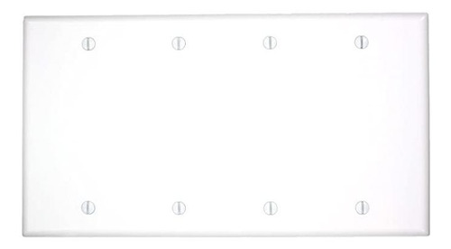 Leviton 88064 - Placa De Pecado Pared Dispositivo En Blanco,