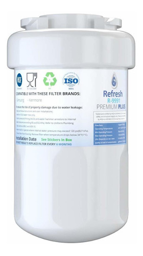 Refresh Filtro De Agua Para Refrigerador Ge Smartwater Mwf G