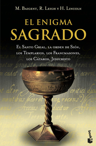 El Enigma Sagrado, de Leigh, Richard. Serie Booket Divulgación Editorial Booket México, tapa blanda en español, 2013