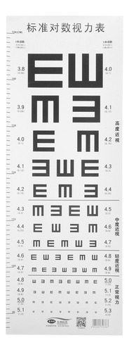 Tabla De Examen Ocular Instrumento De Tabla Optométrica