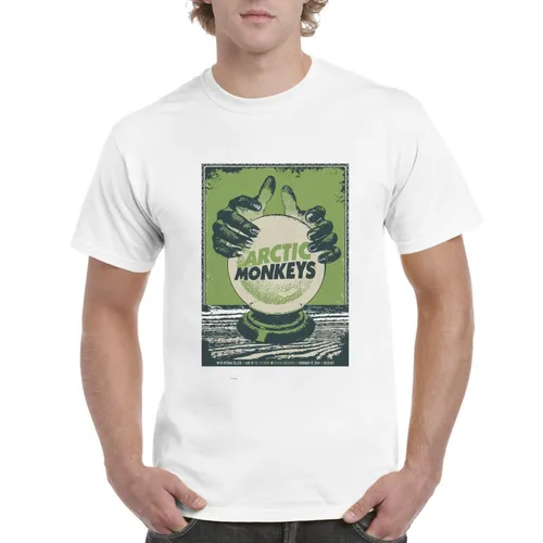 Playeras Blancas De Hombre Artic Monkeys Esfera Baratos Meses
