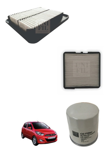 Kit De Filtros Dodge I10 1.1l 2012-2014