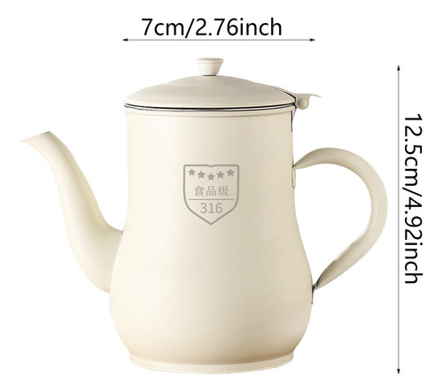 Olla De Acero Inoxidable Para Aceite, Separador De 400 Ml