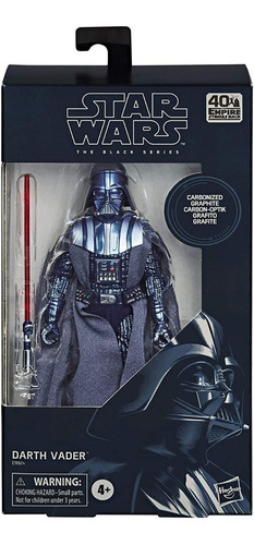 Darth Vader Carbonized (grafito) Star Wars The Black Series