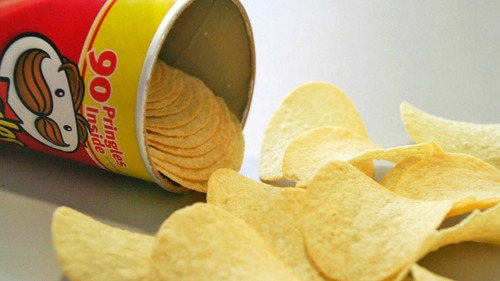 Pringles Mix Botana Crujiente A Base De Papa 15 Piezas Full
