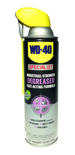 Desengrasante Industrial Wd40 Specialist 15 Oz