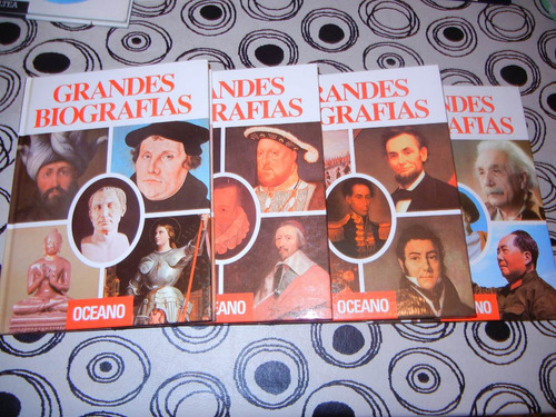 Libros Grandes Biografias-4 Tomos