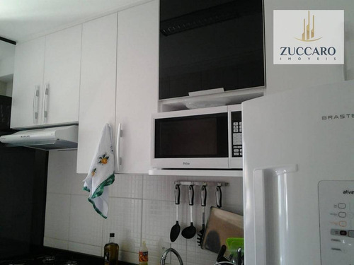 Apartamento Mobiliado Com 2 Dormitórios À Venda, 46 M² Por R$ 250.000 - Ponte Grande - Guarulhos/sp - Ap13183