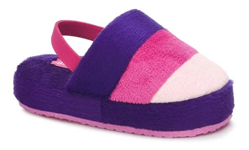 Pantufla Sandalia Niña Acojinada Violeta 8482 Haboreck And21