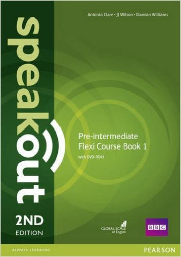 Speakout Pre-Intermediate (2Nd.Edition)  Flexi 1 - Student's Book + Workbook - Dvd-Rom, de Clare, Antonia. Editorial Pearson, tapa blanda en inglés internacional, 2016