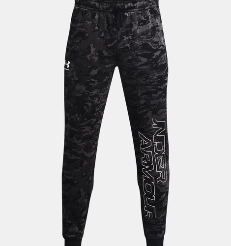 Pantalon Jogger Under Armour Fleece Rival Camo Script