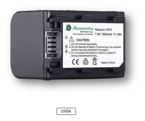 Bateria Mod. 13556 Para Dcr-sx40 hdr-cx11 hdr-cx12