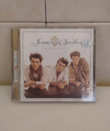 Jonas Brothers Cd Orginal Lines, Vines And Trying