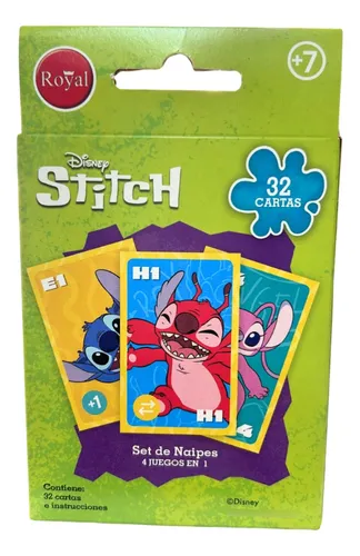 Juego De Cartas 4 En 1 Stitch - Royal