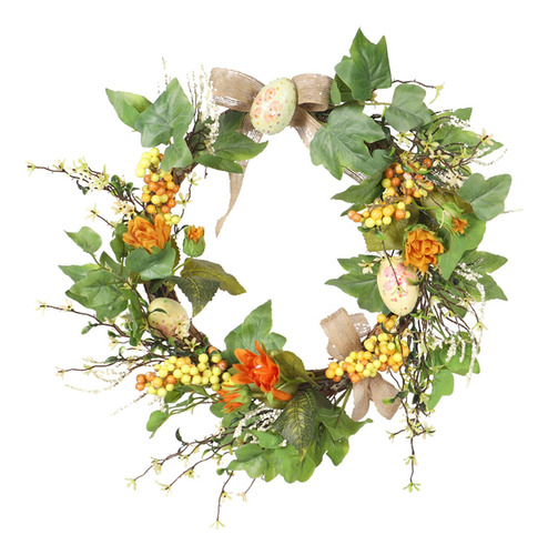 Decoración De La Decoración Del Lazo De De Pascua Colgante