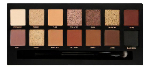 Sombras W7 Romanced - G Color De La Sombra Multicolor