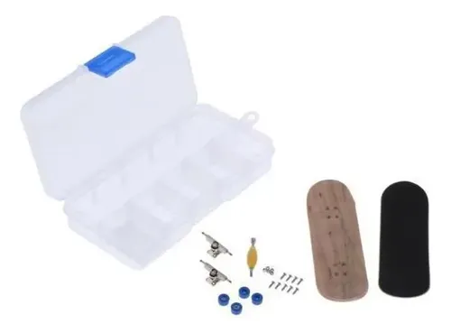 Finger Skate Profesional De Madera Natural Con Ruedas Giratorias – Monopatín De Dedo Para Trucos, Regalo Para Niños Y Adolescentes Aficionados Al Skateboarding