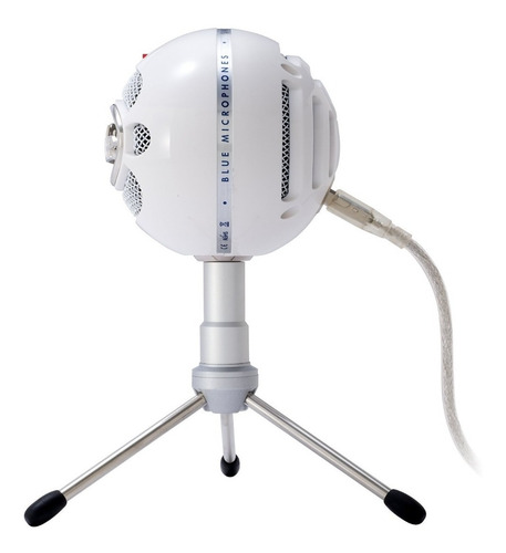 Blue Snowball Ice Micrófono De Escritorio Usb Con Soporte