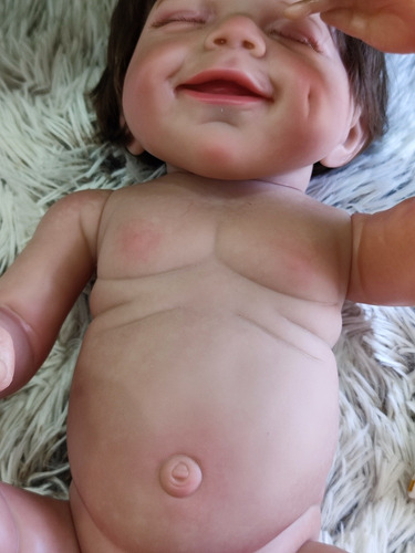 Bebe Reborn Cuerpo Completo Original Venas Visibles Boy Pelo