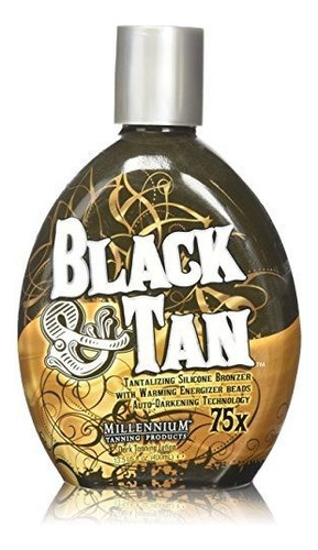 Auto Bronceadores - Black & Tan 75x Bronceador De Cama D