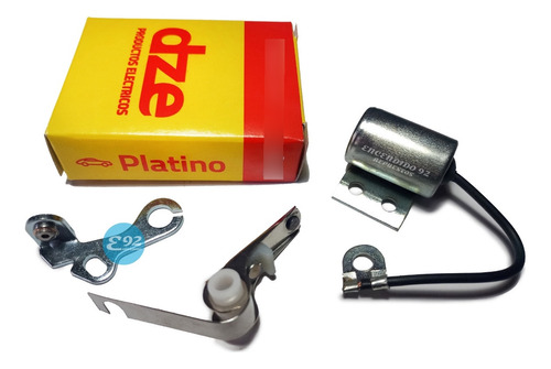 Platino + Condensador Distribuidor Fiat 600 750 800