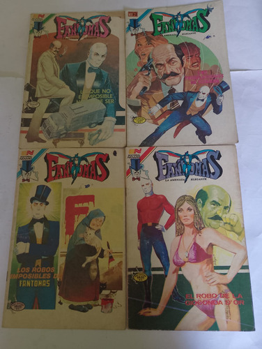 Revistas- Fantomas - Editorial Novaro- Años 70- (Usado)