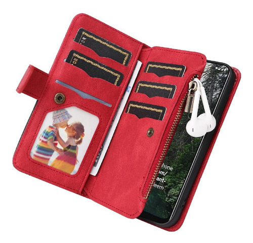 Funda Protectora Kickstand Para Nokia G10/g20 Nueve Ranuras