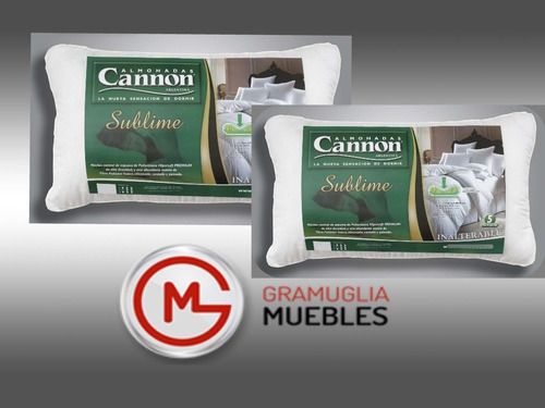 Imagen 1 de 4 de Almohada Sublime 70x40 X2
