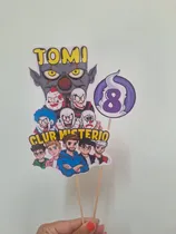 Comprar Club Misterio, Fede Vigevani Adorno De Torta Violeta Club Misterio, Fede Vigevani