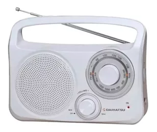Radio Am Fm Daihatsu D-rp400 Blanco 220v Oficial Watchcenter