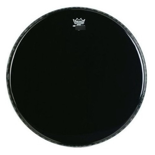 Remo Es Inch Ebony Ambassador Bass Drum Head