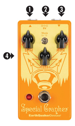 Pedal Earthquaker Devices Special Cranker Nuevo