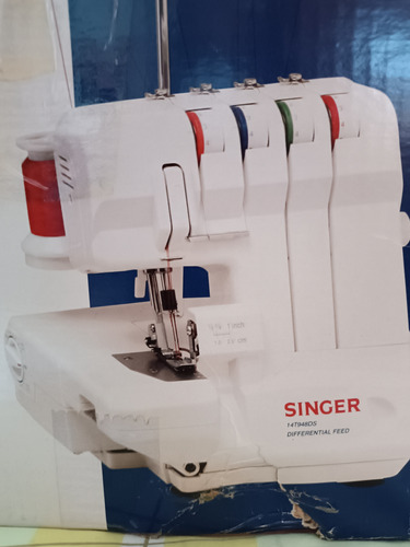 Máquina De Coser Overlock Singer 14t948ds