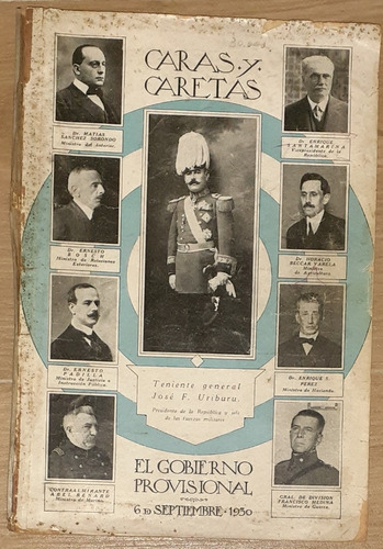 Revista Caras Y Caretas   6 De Septiembre 1930 Colección